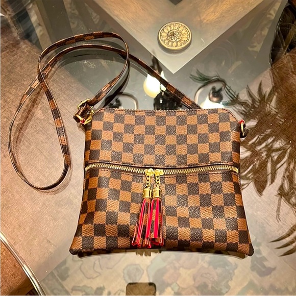 Plaid Inspired Crossbody - Picture 1 of 5